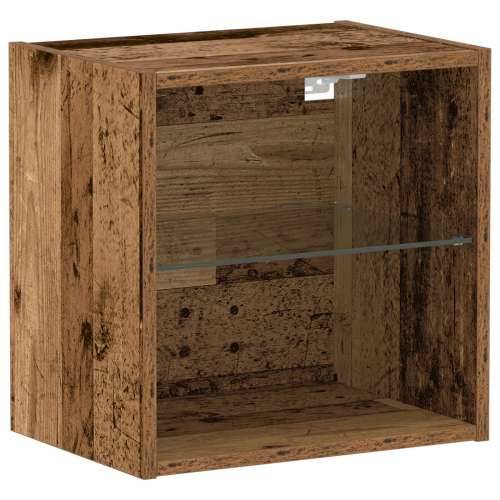 Plutajuća polica 2 komada Staro drvo 40x28,5x40 cm Konstruirano drvo Cijena