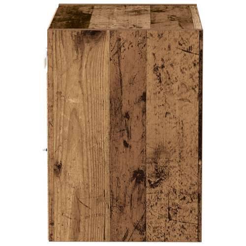 Plutajuća polica 2 komada Staro drvo 40x28,5x40 cm Konstruirano drvo Cijena