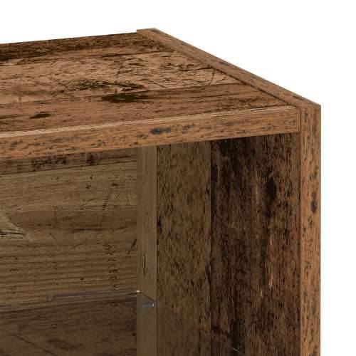 Plutajuća polica 2 komada Staro drvo 40x28,5x40 cm Konstruirano drvo Cijena