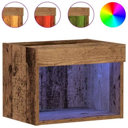 Ormari s LED svjetlima 2 kom Stari drvo 40x30x30 cm Cijena