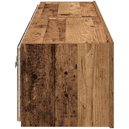 TV zidni ormari s LED svjetlima 2 kom Ostar drvo 80x35x31 cm Cijena
