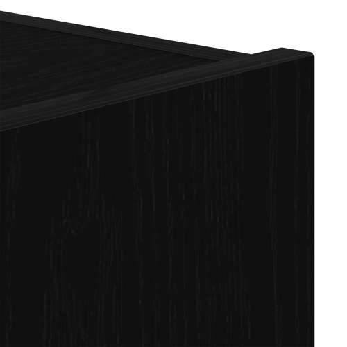 TV zidni ormar s LED svjetlima Crni hrast 100x35x31 cm Cijena