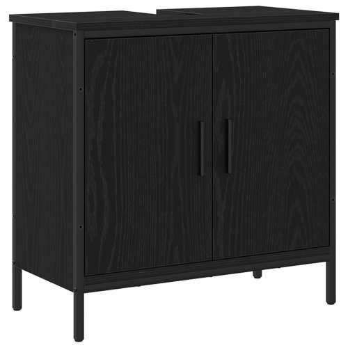 Kabinet za Lavabo - Umivaonik u kupaonici Crni hrast 60x30x60 cm Konstruirano drvo Cijena