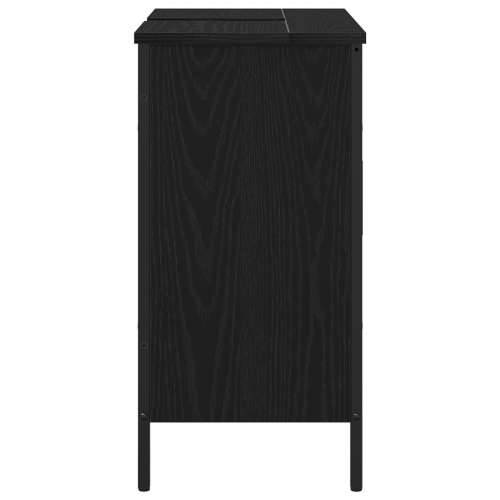 Kabinet za Lavabo - Umivaonik u kupaonici Crni hrast 60x30x60 cm Konstruirano drvo Cijena