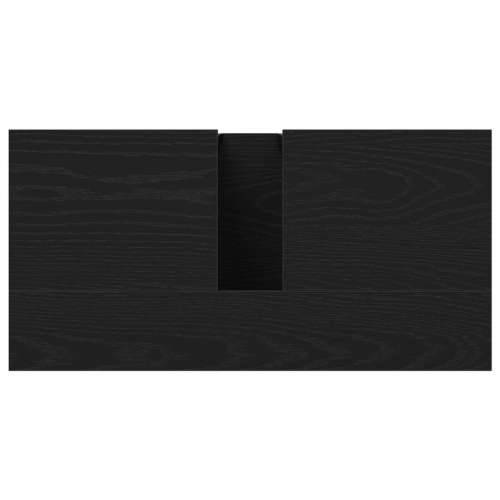 Kabinet za Lavabo - Umivaonik u kupaonici Crni hrast 60x30x60 cm Konstruirano drvo Cijena