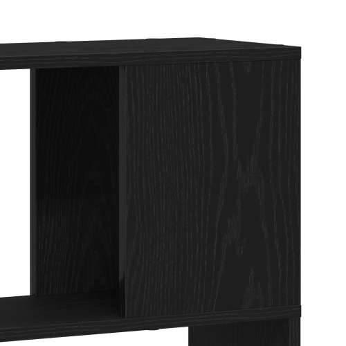 Polica za knjige Crni hrast 80x24x186 cm Konstruirano drvo Cijena