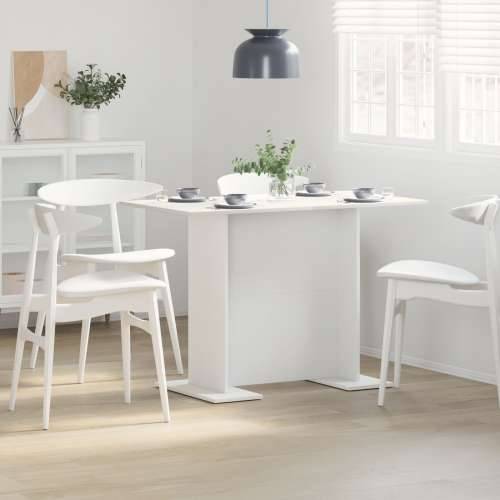 Blagovaonski Stol Bijeli 110x60x75 cm Konstruirano drvo Cijena