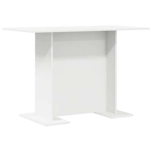 Blagovaonski Stol Bijeli 110x60x75 cm Konstruirano drvo Cijena