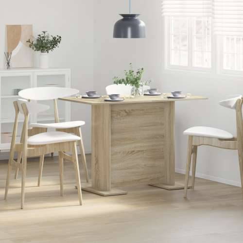 Blagovaonski stol Sonoma hrast 110x60x75 cm Konstruirano drvo Cijena