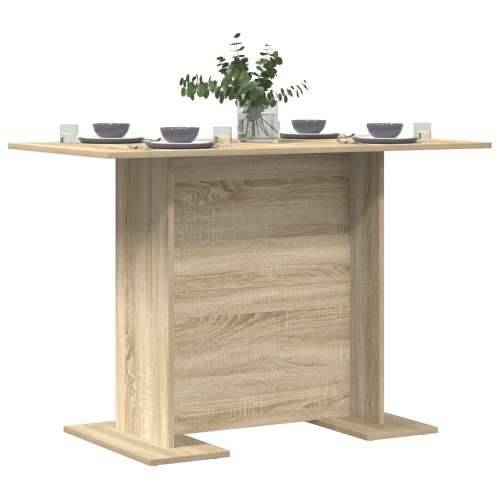 Blagovaonski stol Sonoma hrast 110x60x75 cm Konstruirano drvo Cijena