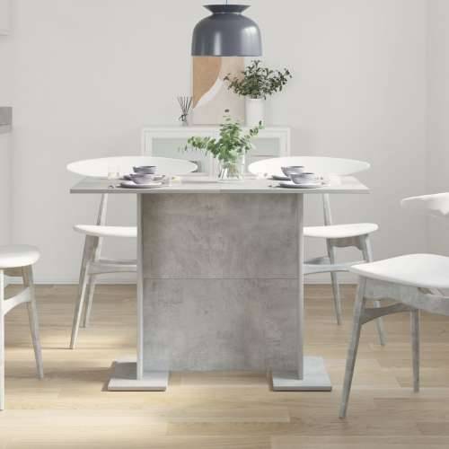 Blagovaonski Stol Betonske Sive Boje 110x60x75 cm Konstruirano Drvo Cijena