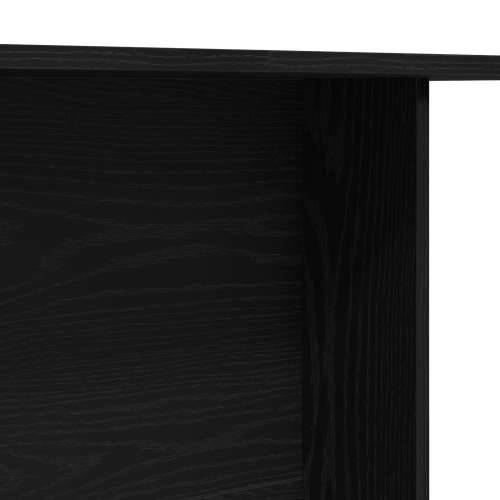 Blagovaonski Stol Crna Hrast 110x60x75 cm Konstruirano drvo Cijena