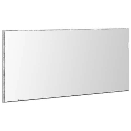 Ogledalo za kupaonicu s LED svjetlom svijetlosiva 80x37 cm Cijena