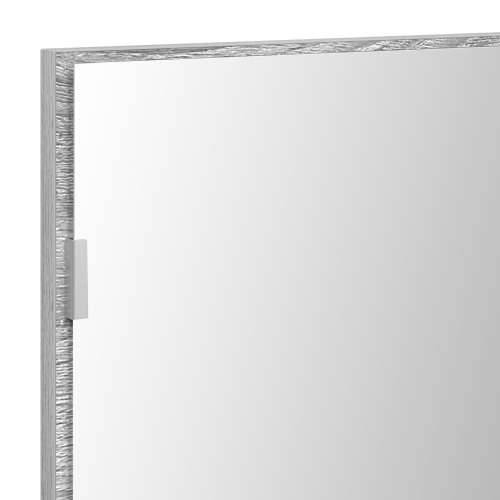 Ogledalo za kupaonicu s LED svjetlom svijetlosiva 80x37 cm Cijena