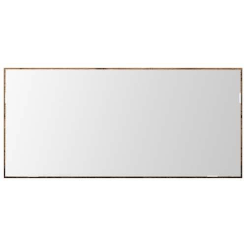 Ogledalo za kupaonicu s LED svjetlom, staro drvo 80x37 cm Cijena