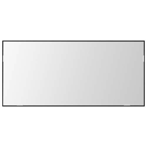 Ogledalo za kupaonicu s LED svjetlom Crni hrast 80x37 cm Cijena