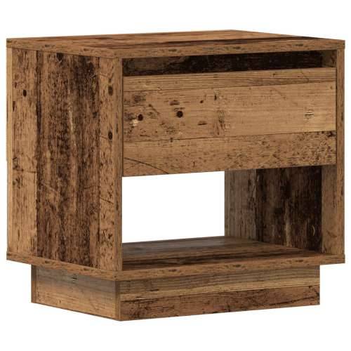 Noćni ormarić Stari drvo 45x34x44 cm Enginerirano drvo Cijena