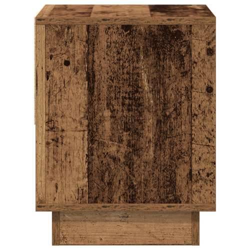 Noćni ormarić Stari drvo 45x34x44 cm Enginerirano drvo Cijena