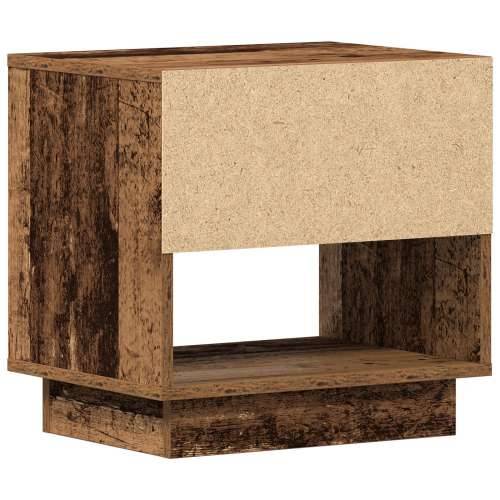 Noćni ormarić Stari drvo 45x34x44 cm Enginerirano drvo Cijena