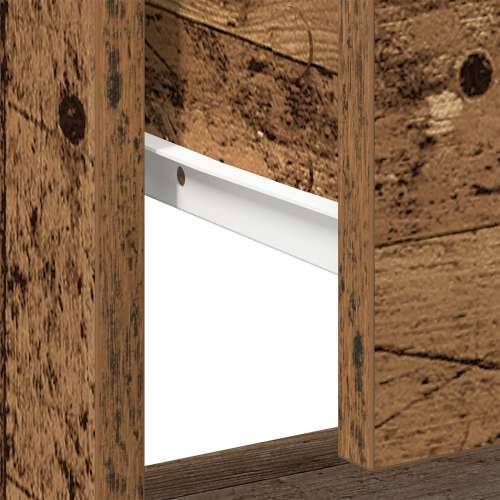 Noćni ormarić 2 kom Old Wood 45x34x45 cm Prozvedeno drvo Cijena