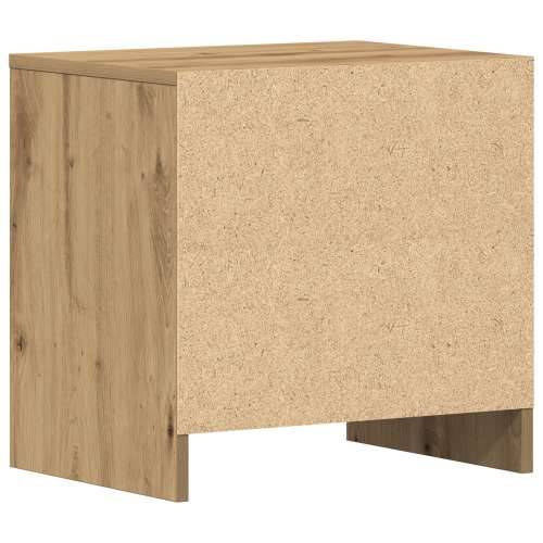 Noćni ormarić umjetni hrast 45x34x44,5 cm konstruirano drvo Cijena