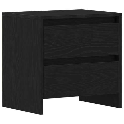 Noćni ormarić 2 kom Crni hrast 45x34x44,5 cm Konstruirano drvo Cijena