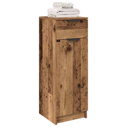 Ormar za kupaonicu Stari drvo 32x34x90 cm Inženjerska drvena Cijena