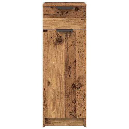 Ormar za kupaonicu Stari drvo 32x34x90 cm Inženjerska drvena Cijena
