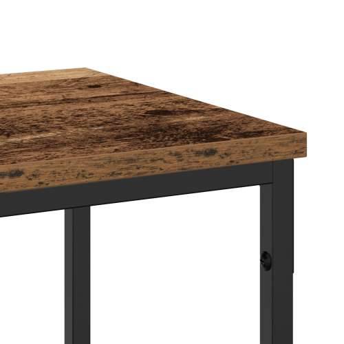 Konsole stol Starood drvo 200x30x75 cm inženjerski drvo i čelik Cijena