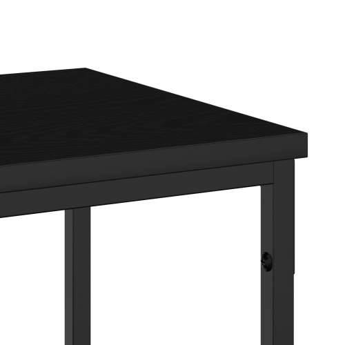 Kafić Crni Hrast 200x30x75 cm Proizvedeno drvo i čelik Cijena