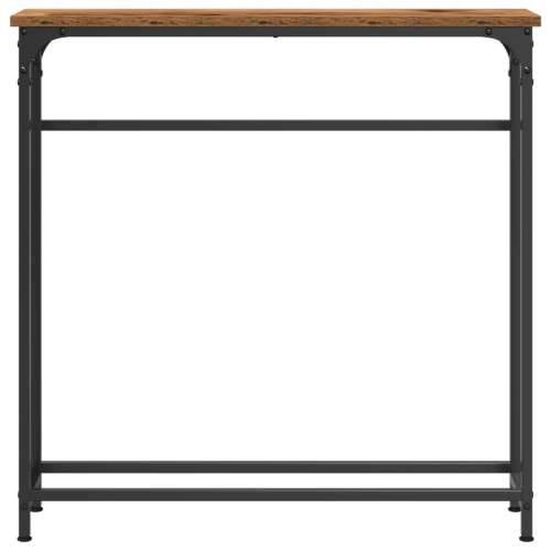 Konferencijski stol stari drvo 75x19,5x75 cm od drvenih ploča i čelika Cijena