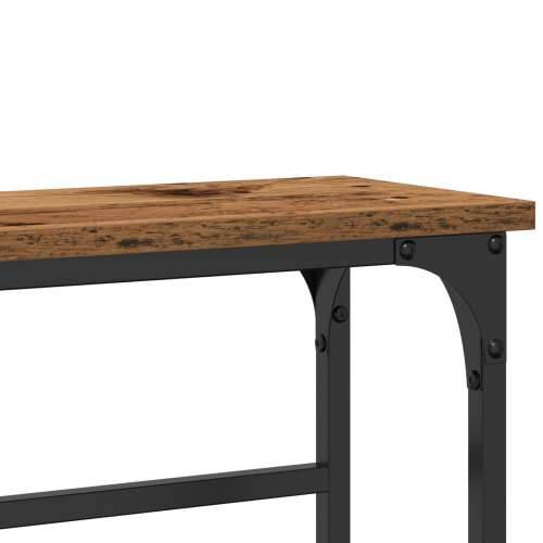 Konferencijski stol stari drvo 75x19,5x75 cm od drvenih ploča i čelika Cijena