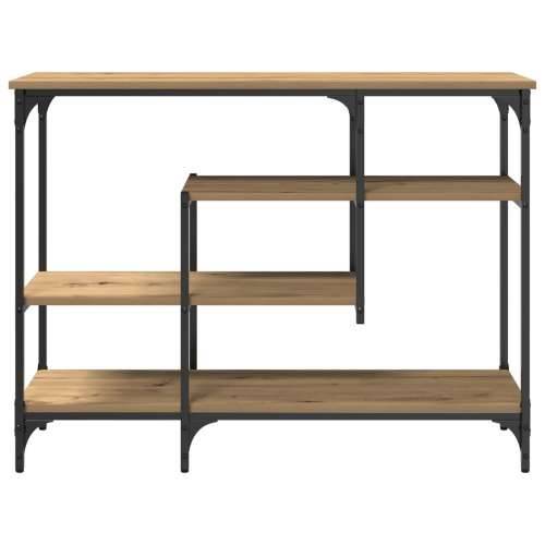Konferencijska Stolić Artisan Hrast 100x35x75 cm Konstruirano Drvo & Čelik Cijena