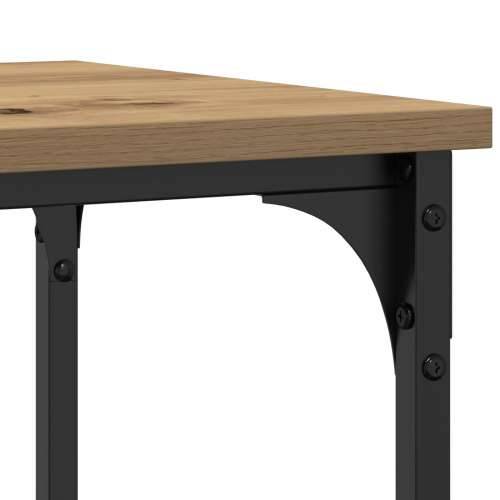 Konferencijska Stolić Artisan Hrast 100x35x75 cm Konstruirano Drvo & Čelik Cijena