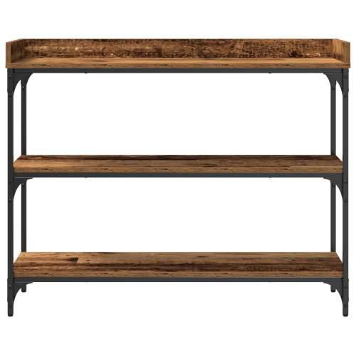 Consolna stolica od starog drveta 100x30x80 cm od inženjerskog drveta i čelika Cijena