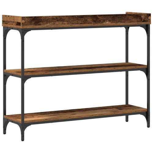 Consolna stolica od starog drveta 100x30x80 cm od inženjerskog drveta i čelika Cijena