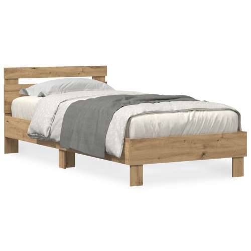 Krevet s LED svjetlima Artisan Oak 100x200 cm Cijena