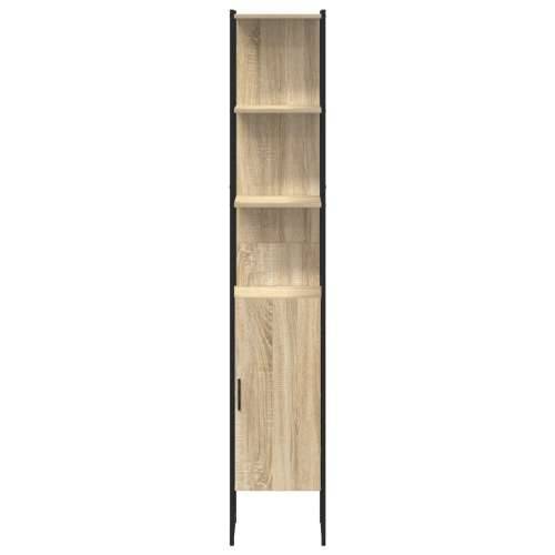 Kupaonski ormar Sonoma hrast 33x33x185,5 cm Konstruirano drvo Cijena