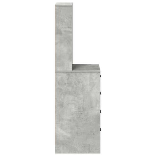 Visoki ormar Betonska siva 40x41x135 cm Izrađeno od drva Cijena