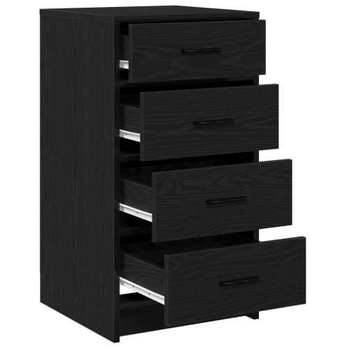 sideboard crnog hrasta 40x41x75 cm konstruirano drvo Cijena