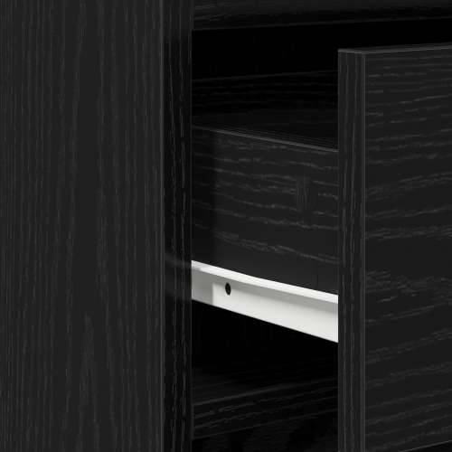 sideboard crnog hrasta 40x41x75 cm konstruirano drvo Cijena