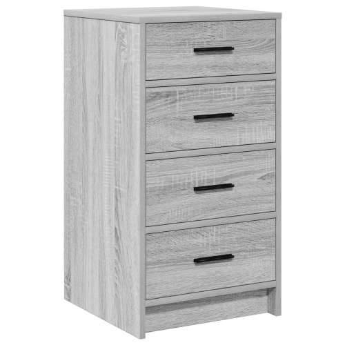 Komoda Siva Sonoma 40x41x75 cm Konstruirano drvo Cijena
