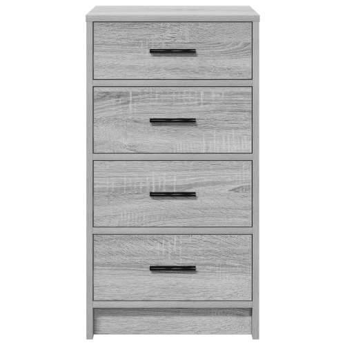 Komoda Siva Sonoma 40x41x75 cm Konstruirano drvo Cijena