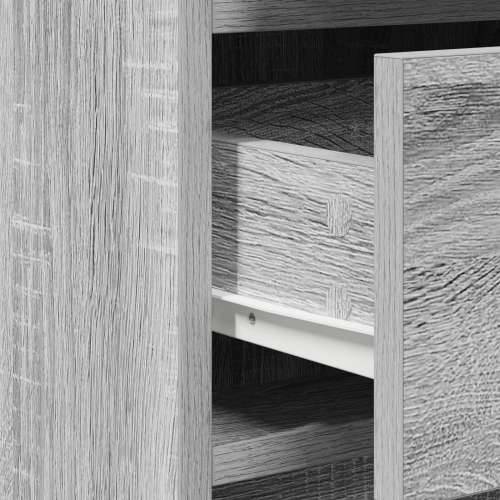 Komoda Siva Sonoma 40x41x75 cm Konstruirano drvo Cijena