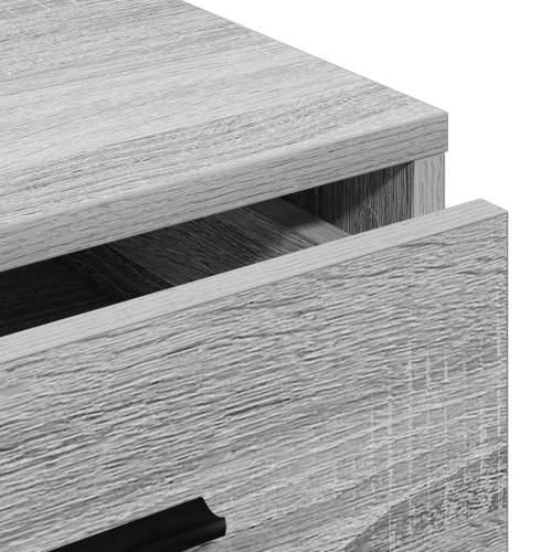 Komoda Siva Sonoma 40x41x75 cm Konstruirano drvo Cijena