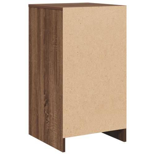 Bočni stol smeđi hrast 40x41x75 cm konstruirano drvo Cijena