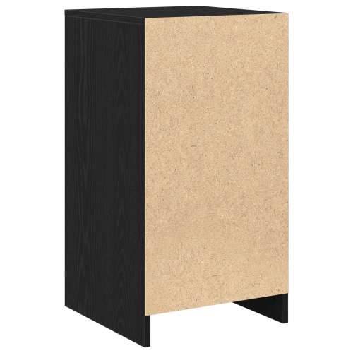 Komoda Crna Hrast 40x41x75 cm Konstruirano drvo Cijena