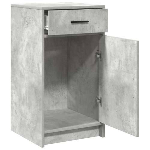 Sideboard Betonski Sivi 40x41x75 cm Konstrukcijsko Drvo Cijena