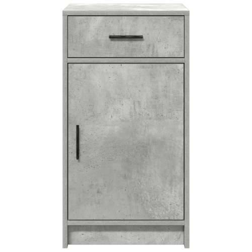 Sideboard Betonski Sivi 40x41x75 cm Konstrukcijsko Drvo Cijena