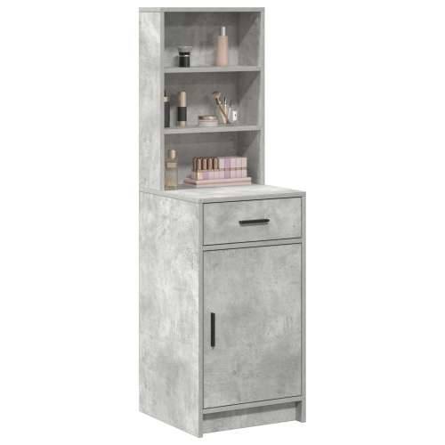 visoki ormar betonske sive 40x41x135 cm konstruirano drvo Cijena